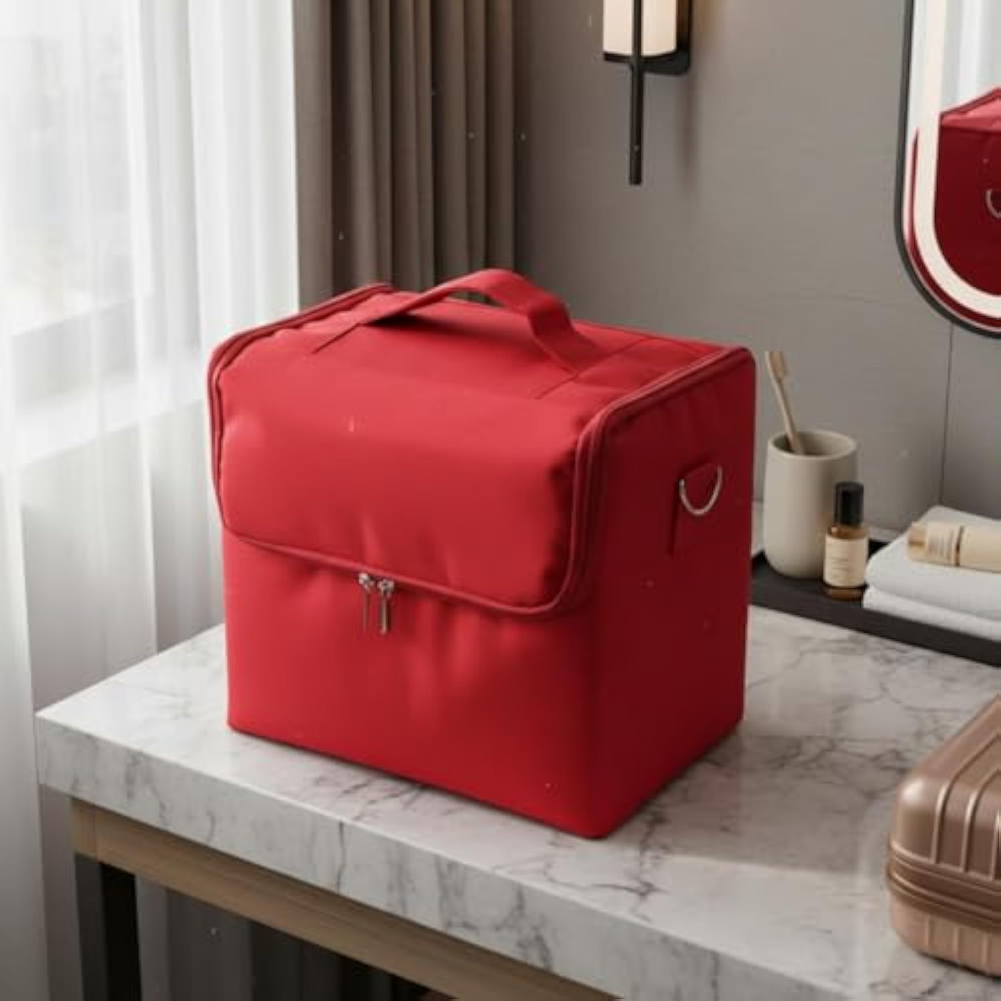 Multi-Layer Design Cosmetic Travel Bag
